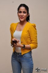 Lavanya Tripathi at Naa Bangaaru Talli Movie Special Show